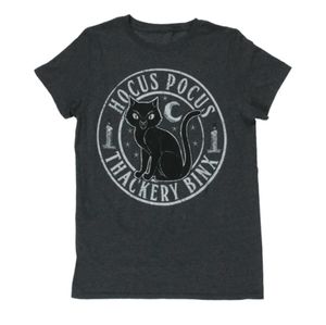 NWT hocus pocus™ 'thackery binx' cat graphic tee XL